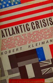 Cover of Atlantic crisis by Robert Kleiman