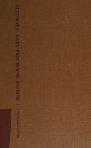 Cover of Automatic data-processing systems by Robert Henry Gregory
