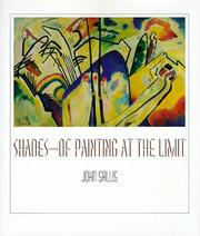 Front cover of Shades--of painting at the limit by John Sallis