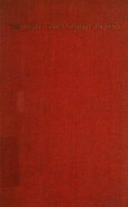 Cover of The next development in man by Lancelot Law Whyte