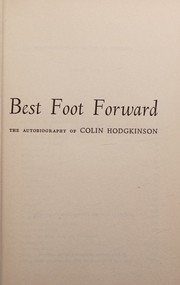 Cover of Best foot forward by Colin Hodgkinson