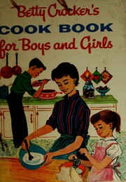Front cover of Betty Crocker's cook book for boys and girls by Betty Crocker