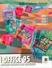 Cover of Microsoft Office 95 by Gary B. Shelly