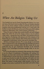 Cover of The biological time bomb by Gordon Rattray Taylor