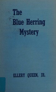 Front cover of The blue herring mystery by Ellery Queen
