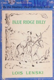 Front cover of Blue Ridge Billy by Lois Lenski