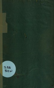 Front cover of A fragment on government by Jeremy Bentham