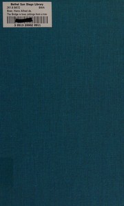 Front cover of The bridge is love by Hans A. de Boer