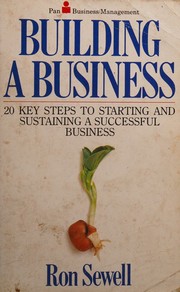 Front cover of Building a business by Ronald Sewell