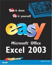 Cover of Easy Excel 2003 by Nancy Lewis