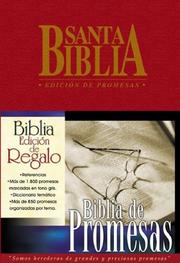 Front cover of Biblia De Promesas/the Promise Bible by Unknown