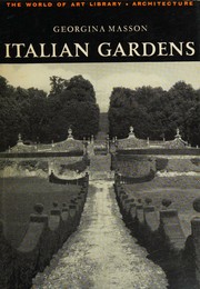 Cover of Italian Gardens by Georgina Masson