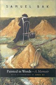 Cover of Painted in Words by Samuel Bak