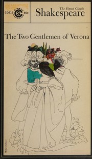 Front cover of The two gentlemen of Verona by William Shakespeare