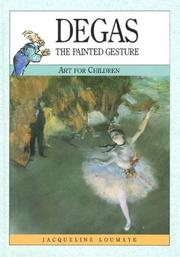 Cover of Degas by Jacqueline Loumaye