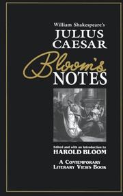 Cover of William Shakespeare's Julius Caesar (Bloom's Notes) by Harold Bloom