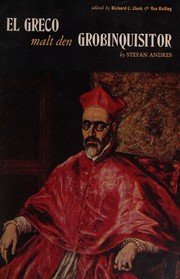 Front cover of El Greco malt den Grossinquisitor by Stefan Andres