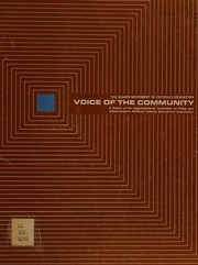 Cover of Voice of the community by National Catholic Educational Association