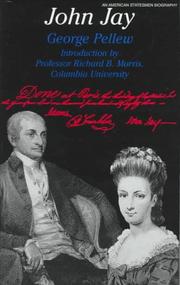 Cover of John Jay by Pellew, George