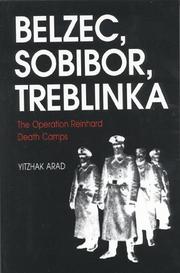 Cover of Belzec, Sobibor, Treblinka by Yitzhak Arad
