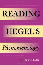 Front cover of Reading Hegel's Phenomenology by John Edward Russon