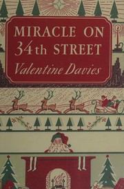 Front cover of Miracle on 34th Street by Valentine Davis