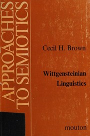 Front cover of Wittgensteinian linguistics by Cecil H. Brown