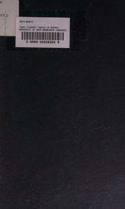 Front cover of Some economic aspects of business organization by James E. McNulty