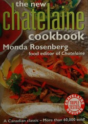 Front cover of The New Chatelaine Cookbook by Monda Rosenberg