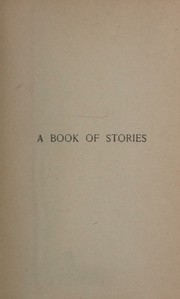 Front cover of Book of stories by Emily Hanson Obear