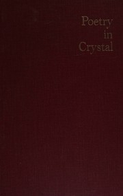 Front cover of Poetry in Crystal by Conrad Aiken