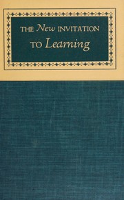 Cover of The new Invitation to learning by Mark Van Doren