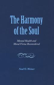 Front cover of The harmony of the soul by Weiner, Neal O.