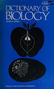 Front cover of Dictionary of Biology by Edwin B. Steen