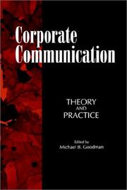 Cover of Corporate Communication by Michael B. Goodman