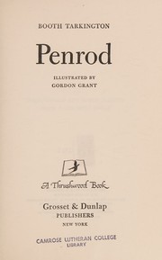 Front cover of Penrod by Booth Tarkington