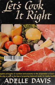 Cover of Let's Cook It Right by Adelle Davis