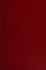 Front cover of Gotham Yankee by Harry Houston Peckham