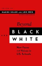 Front cover of Beyond black and white by Maxine Seller
