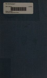 Front cover of The eternal gospel by Gerald Heard