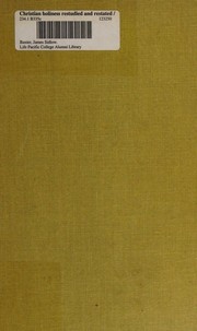 Front cover of Christian holiness restudied and restated by J. Sidlow Baxter