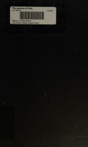 Cover of The purpose of God by W. R. Matthews