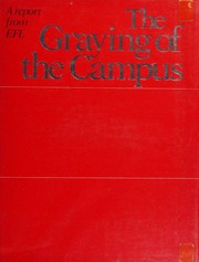 Front cover of The graying of the campus by Ruth Weinstock