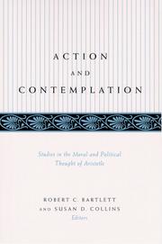 Cover of Action and contemplation by Robert C. Bartlett