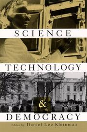 Front cover of Science, Technology, and Democracy (S U N Y Series in Science, Technology, and Society) by Daniel Lee Kleinman