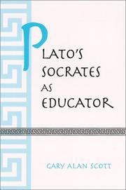 Front cover of Plato's Socrates As Educator (S U N Y Series in Ancient Greek Philosophy) by Gary Alan Scott
