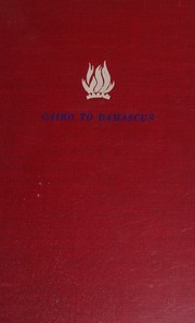 Cover of Cairo to Damascus by John Roy Carlson