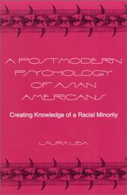Front cover of A postmodern psychology of Asian Americans by Laura Uba