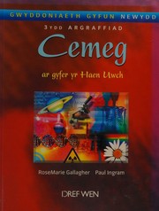 Front cover of Cemeg ar gyfer yr haen uwch by Rosemarie Gallagher     