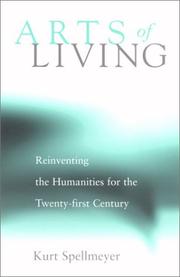 Front cover of Arts of living by Kurt Spellmeyer